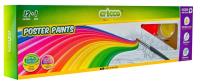 Opakowanie Farby plakatowe 12 kolorów+brokat+pojemnik CRICCO