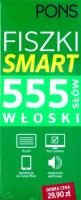 Okładka książki Fiszki Smart 555 słów. Włoski
