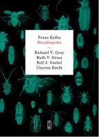 Okładka książki Franz Kafka. Encyklopedia