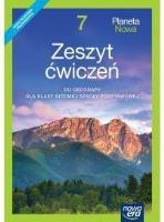 Geografia SP 7 Planeta Nowa ćw. NE. Autor: Knopik Justyna, Skomoroko Kamila, Ryszard Przybył. SmakLiter.pl Okładka książki Geografia SP 7 Planeta Nowa ćw. NE