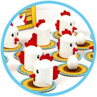 Gra Kurnik, Peek-A-Doodle Doo... Wydawca: Fat brain toys Co. SmakLiter.pl Opakowanie Gra Kurnik, Peek-A-Doodle Doo..