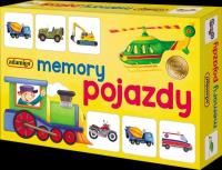 Gra memory mini - pojazdy. Wydawca: Adamigo. SmakLiter.pl Opakowanie Gra memory mini - pojazdy
