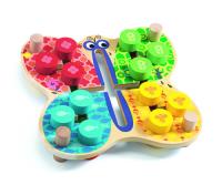 Gra układanka  Motylek. Wydawca: Djeco. SmakLiter.pl Opakowanie Gra układanka  Motylek