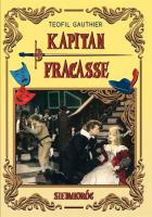 Kapitan Fracasse. Autor: Teofil Gautier. SmakLiter.pl Okładka książki Kapitan Fracasse