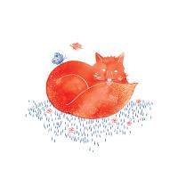 Okładka książki Karnet Swarovski kwadrat Lis