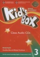 Kids Box 3 Audio CDs. Wydawca: Cambridge University Press. SmakLiter.pl Opakowanie Kids Box 3 Audio CDs