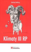 Klimaty III RP. Autor: Gelberg Andrzej. SmakLiter.pl Okładka książki Klimaty III RP