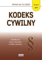 Okładka książki Kodeks cywilny 2017