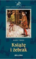 Książę i żebrak. Autor: Twain Mark. SmakLiter.pl Okładka książki Książę i żebrak