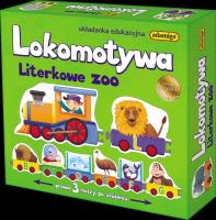 Lokomotywa - literkowe ZOO. Wydawca: Adamigo. SmakLiter.pl Opakowanie Lokomotywa - literkowe ZOO