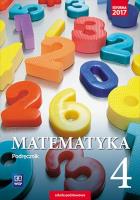 Okładka książki Matematyka. podręcznik Klasa 4. 
Szkoła podstawowa
