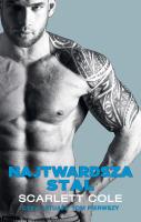 Najtwardsza stal. Autor: Scarlett Cole. SmakLiter.pl Okładka książki Najtwardsza stal