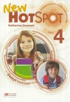 New Hot Spot klasa 4 Zeszyt ćwieczeń (reforma 2017). Autor: Katherine Stannett. SmakLiter.pl Okładka książki New Hot Spot klasa 4 Zeszyt ćwieczeń (reforma 2017)