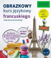 Obrazkowy kurs języka francuskiego. Autor: Gabrielle Robein. SmakLiter.pl Okładka książki Obrazkowy kurs języka francuskiego