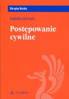 Okładka książki Postepowanie cywilne