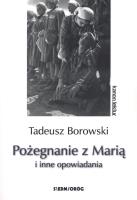 Pożegnanie z Marią i inne opowiadania. Autor: Tomasz Borkowski. SmakLiter.pl Okładka książki Pożegnanie z Marią i inne opowiadania