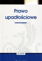 Prawo upadłościowe. Autor: Opracowanie zbiorowe. SmakLiter.pl Okładka książki Prawo upadłościowe