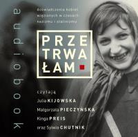 Przetrwałam. Autor: praca zbiorowa. SmakLiter.pl Okładka książki Przetrwałam