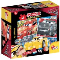 Opakowanie Puzzle Superstickers 48 Auta 3