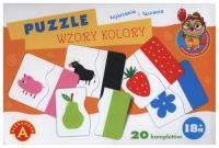 Opakowanie Puzzle wzory kolory