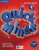 Okładka książki Quick minds 1 Activity Book