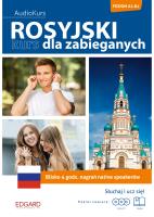 Rosyjski Kurs dla zabieganych. Autor: Lirska Zuzanna, Anna Buczel, Julia Andrukiewicz. SmakLiter.pl Okładka książki Rosyjski Kurs dla zabieganych