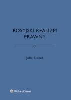 Okładka książki Rosyjski realizm prawny