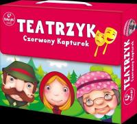 Teatrzyk - Czerwony Kapturek. Wydawca: Adamigo. SmakLiter.pl Opakowanie Teatrzyk - Czerwony Kapturek