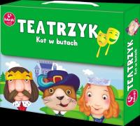 Teatrzyk - Kot w butach. Wydawca: Adamigo. SmakLiter.pl Opakowanie Teatrzyk - Kot w butach