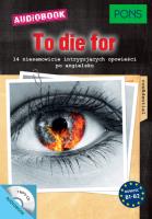 Okładka książki To die for