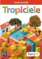 Okładka książki Tropiciele Sześciolatek. Karty pracy cz.1 WSIP