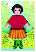 Układanka Cleo Tricot. Wydawca: Djeco. SmakLiter.pl Opakowanie Układanka Cleo Tricot