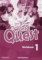 World Quest 1 WB. Autor: Alex Raynham. SmakLiter.pl Okładka książki World Quest 1 WB