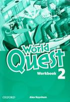 World Quest 2 WB OXFORD. Autor: Alex Raynham. SmakLiter.pl Okładka książki World Quest 2 WB OXFORD