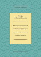 Okładka książki Wpływ czynników środowiskowych na oddziaływanie allelopatyczne bałtyckich sinic Synechococcus