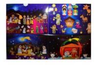 Opakowanie Wycinanka samoprzylepna A4 szopki