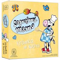 Zagrajmy, mamo. Krówka w kuchni. Autor: Wrede Anja. SmakLiter.pl Okładka książki Zagrajmy, mamo. Krówka w kuchni