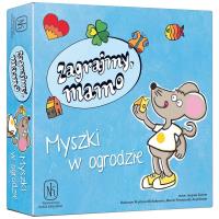 Okładka książki Zagrajmy, mamo Myszki w ogrodzie