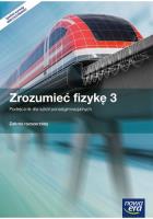 Zrozumieć fizykę 3 Podręcznik Zakres rozszerzony Szkoła ponadgimnazjalna. Z dostępem do e-testów LO 3. Autor: Braun Marcin, Seweryn-Byczuk Agnieszka, Byczuk Krzysztof. SmakLiter.pl Okładka książki Zrozumieć fizykę 3 Podręcznik Zakres rozszerzony Szkoła ponadgimnazjalna. Z dostępem do e-testów LO 3