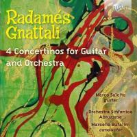 4 CONCERTINOS FOR GUITAR AND ORCHESTRA. Autor: GNATTALI R.. SmakLiter.pl Okładka książki 4 CONCERTINOS FOR GUITAR AND ORCHESTRA