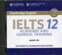 Opakowanie Cambridge IELTS 12 Academic and General Training Audio CDs