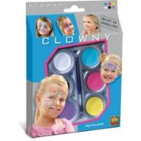Clowny - Farby wodne do mal. twarzy dla dziewczyn. Wydawca: SES NL. SmakLiter.pl Opakowanie Clowny - Farby wodne do mal. twarzy dla dziewczyn