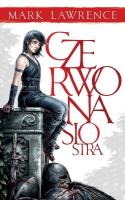 Czerwona siostra. Autor: Schrad Mark Lawrence. SmakLiter.pl Okładka książki Czerwona siostra