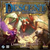 Descent: Wędrówki w mroku Labirynt zagłady GALAKTA. Wydawca: GALAKTA. SmakLiter.pl Opakowanie Descent: Wędrówki w mroku Labirynt zagłady GALAKTA