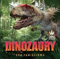 Dinozaury Gra pamięciowa. Autor: Jacobson Kasia. SmakLiter.pl Okładka książki Dinozaury Gra pamięciowa