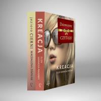 Dziewczyny czytają Kreacja / Jezioro cierni. Autor: Eliza Sarnacka-Mahoney, Zimniak-Przybylska Magdalena. SmakLiter.pl Okładka książki Dziewczyny czytają Kreacja / Jezioro cierni