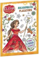 Okładka książki Elena z Avaloru Kolorowanki plakatowe