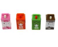 Opakowanie Gumki do mazania - Kartoniki z sokiem i mlekiem