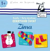 Kapitan Nauka Odkrywam świat Zima (książeczka + karty obrazkowe). Autor: Maria Gładysz, Magdalena Popovics. SmakLiter.pl Okładka książki Kapitan Nauka Odkrywam świat Zima (książeczka + karty obrazkowe)