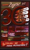 Opakowanie Karnet 30 Urodziny AB ST01